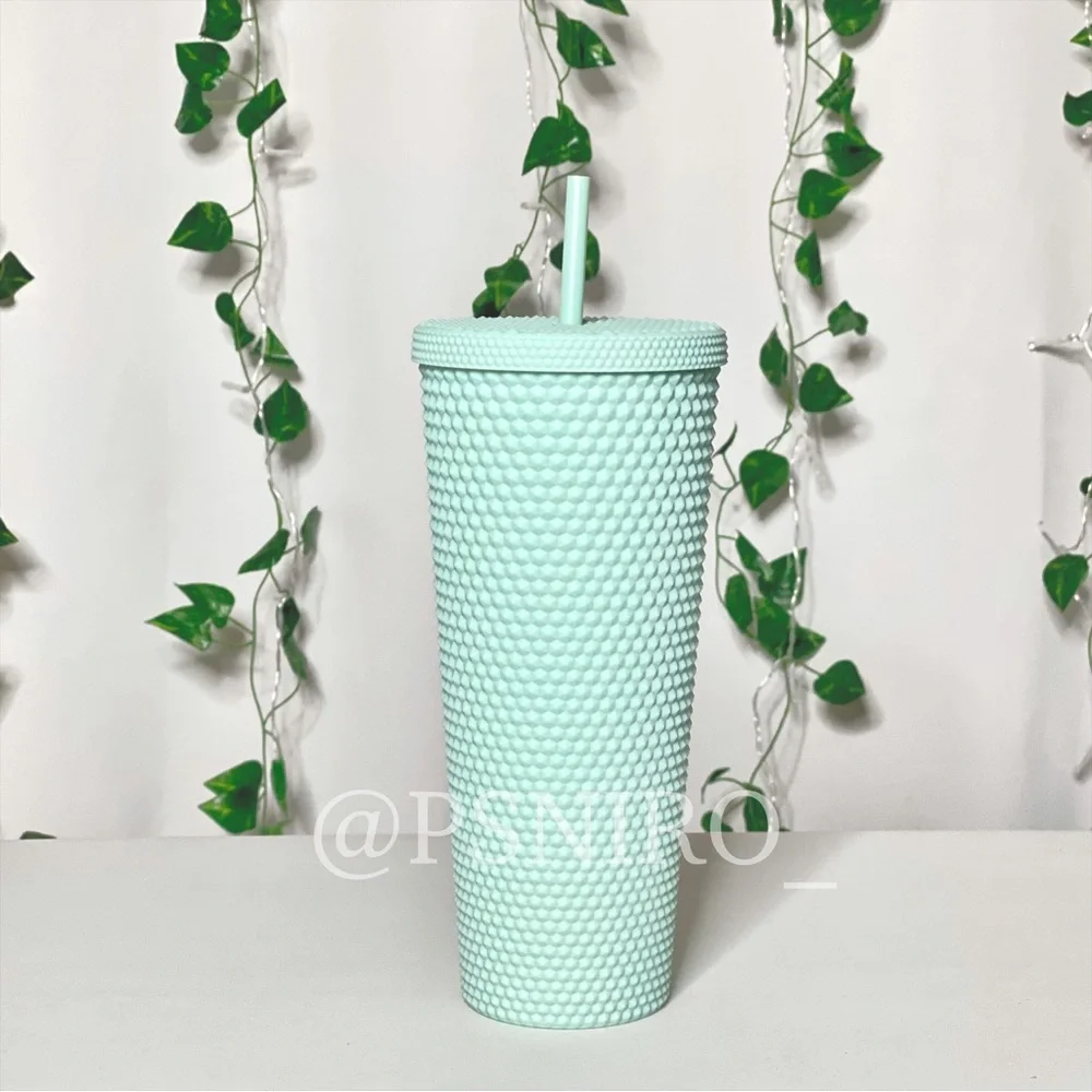 Starbucks Korea Mint Studded Tumbler